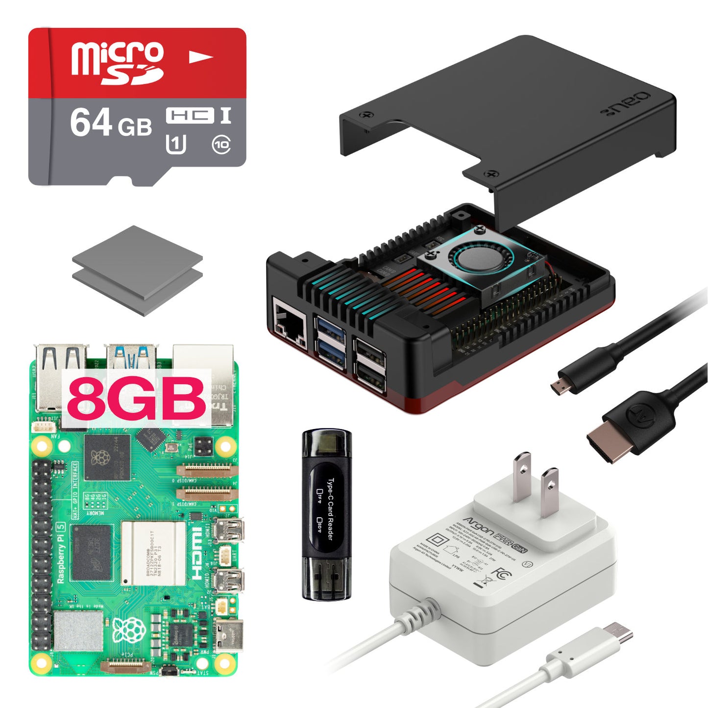 Argon Raspberry Pi 5 Starter Kit