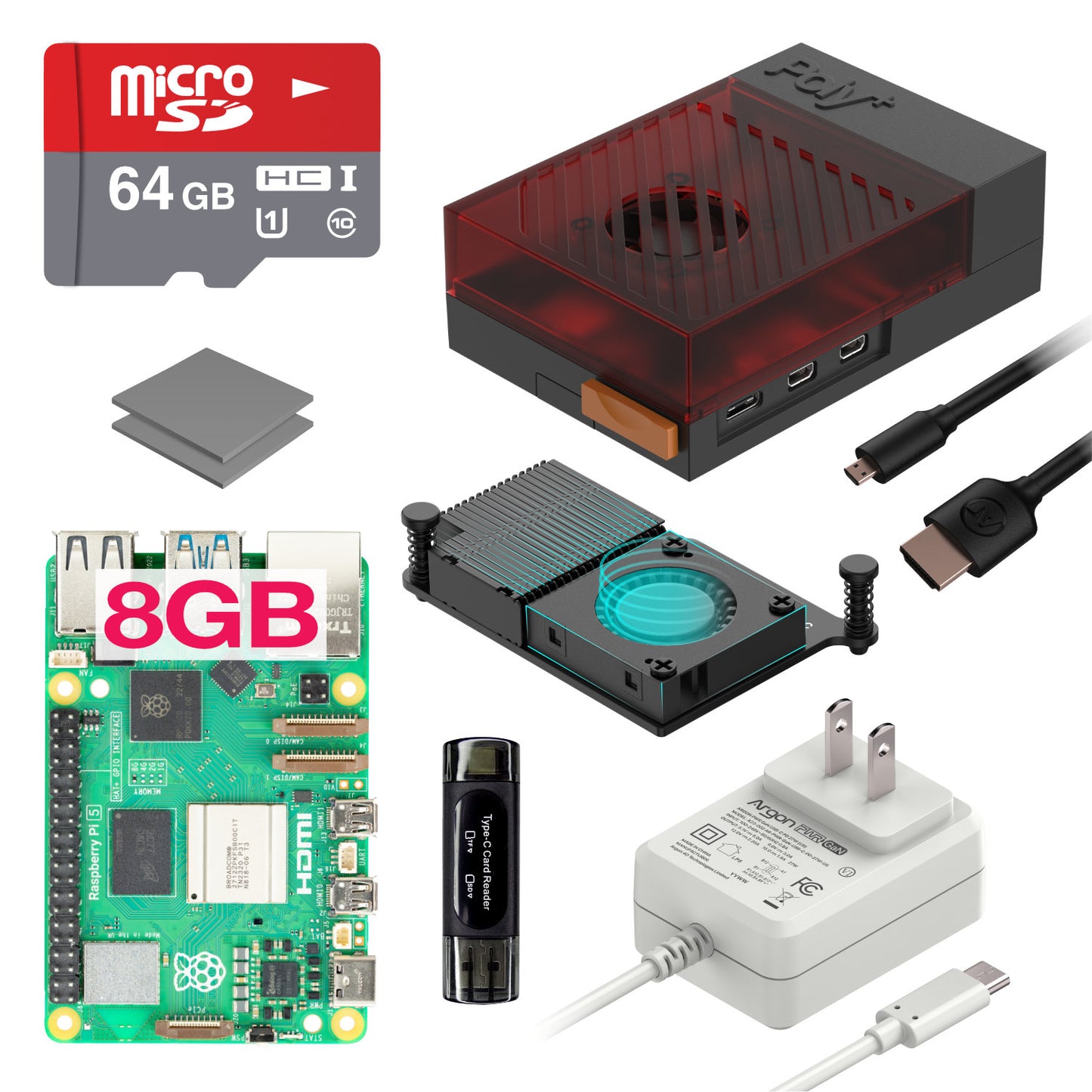 Argon Raspberry Pi 5 Starter Kit