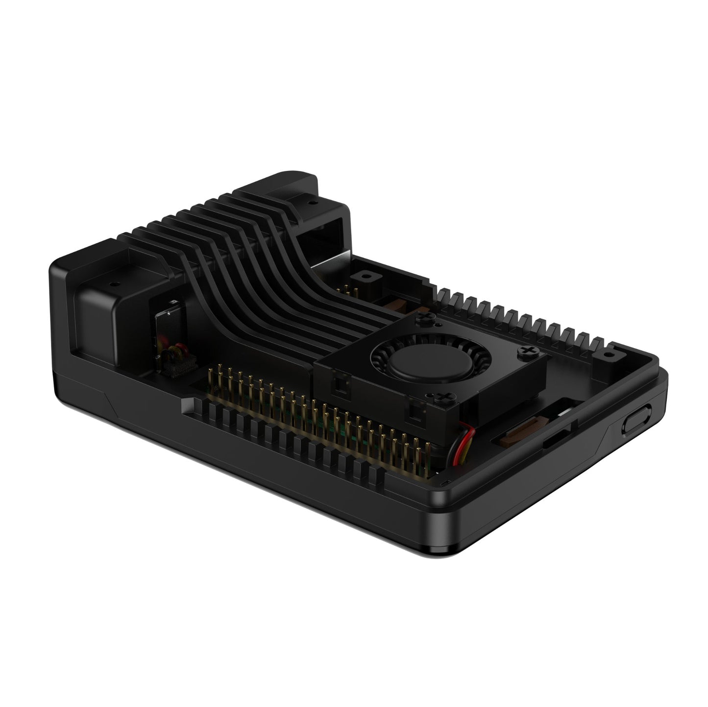 Argon NEO 5 BLCK Case for Raspberry Pi 5 with built-in fan