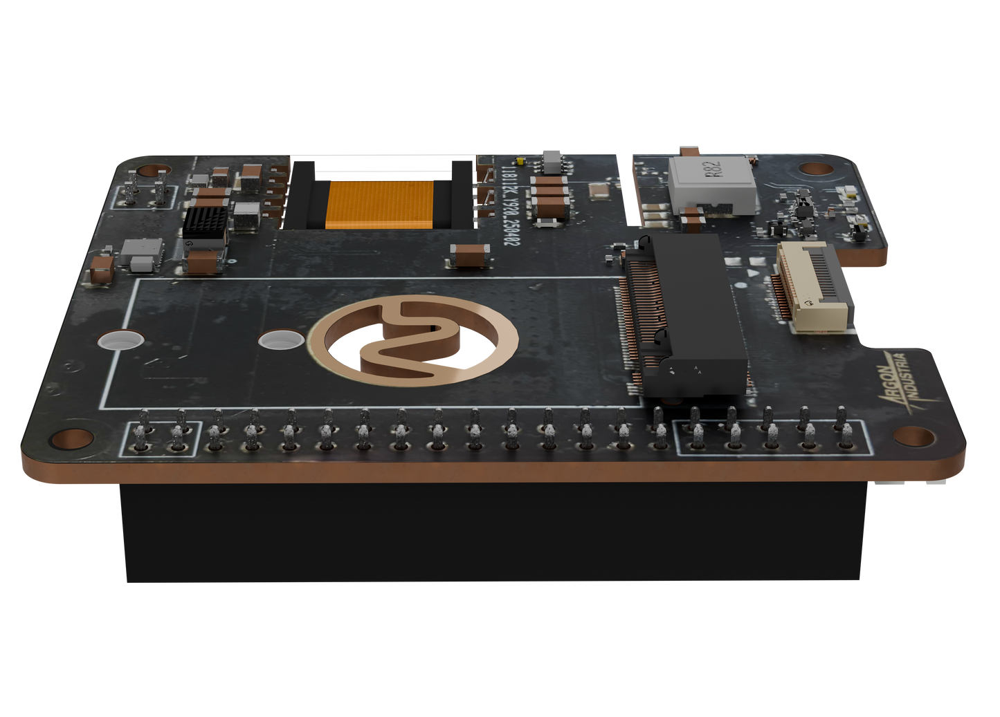 Argon Industria PoE+ HAT with M.2 NVME
