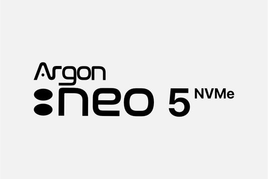 Argon NEO 5 M.2 NVMe-PCIe Case for RPi 5 Manual