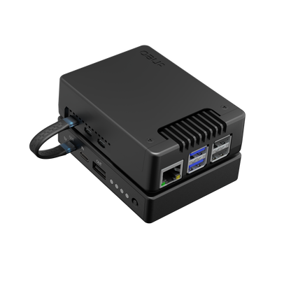 Argon PWR 27W UPS for RPi 5 5000mAh | Designed for Raspberry Pi 5