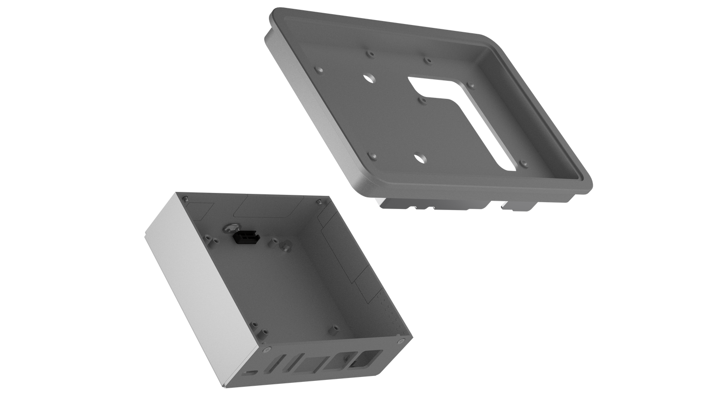 Argon Industria HMI 5C Enclosure for Official Raspberry Pi 5-Inch Screen (Case Only)