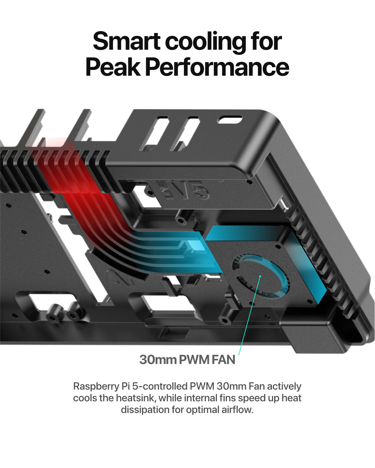 Argon ONE V5 M.2 Case for Raspberry Pi 5 – Argon 40 Designs