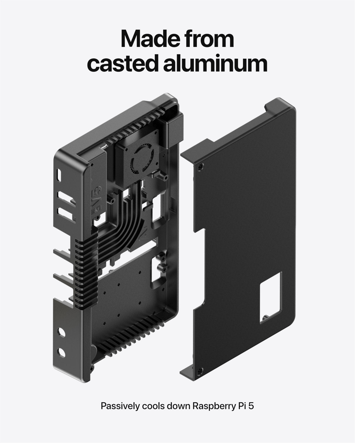 Argon ONE V5 M.2 Case for Raspberry Pi 5 – Argon 40 Designs