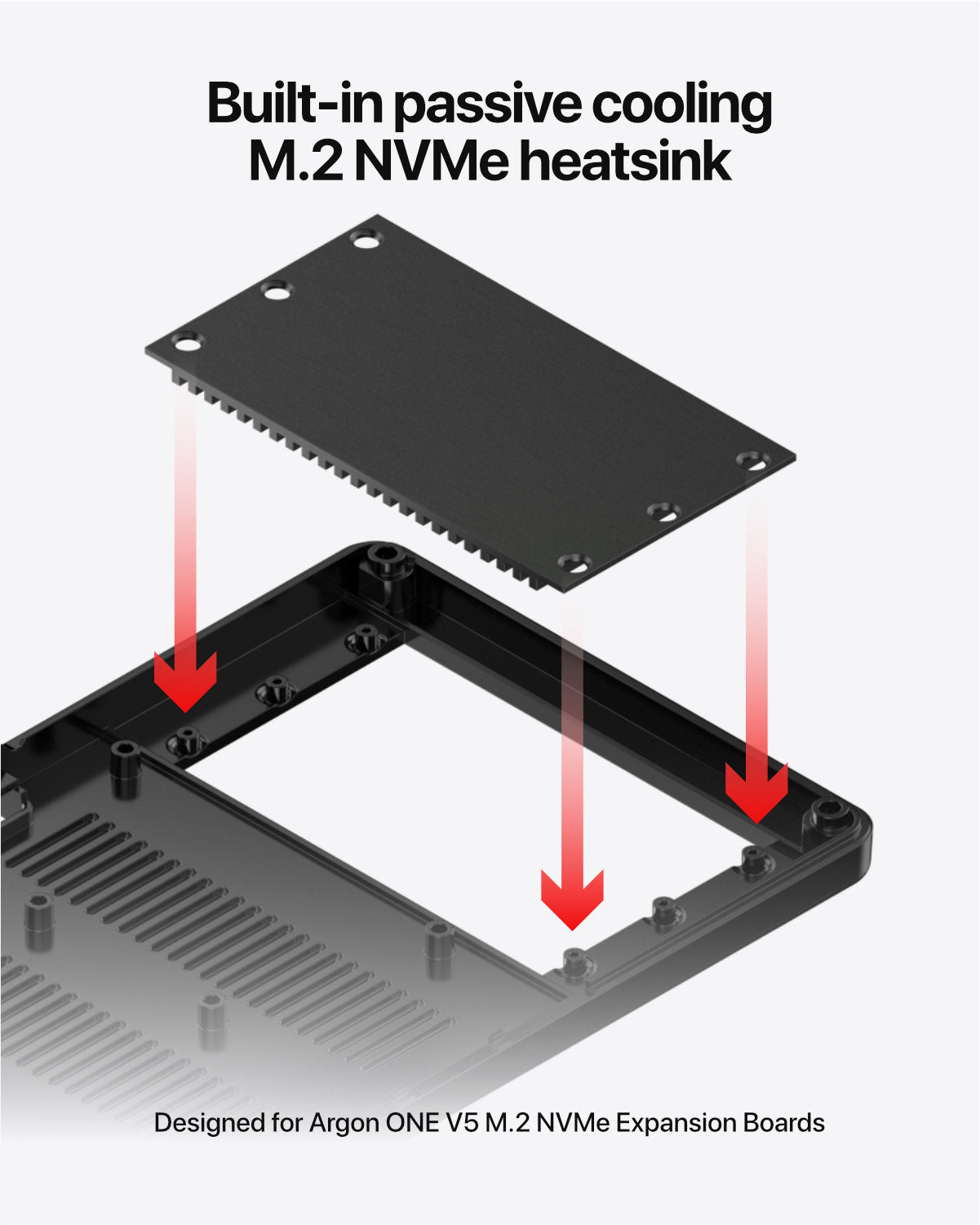 Argon ONE V5 M.2 Case for Raspberry Pi 5 – Argon 40 Designs