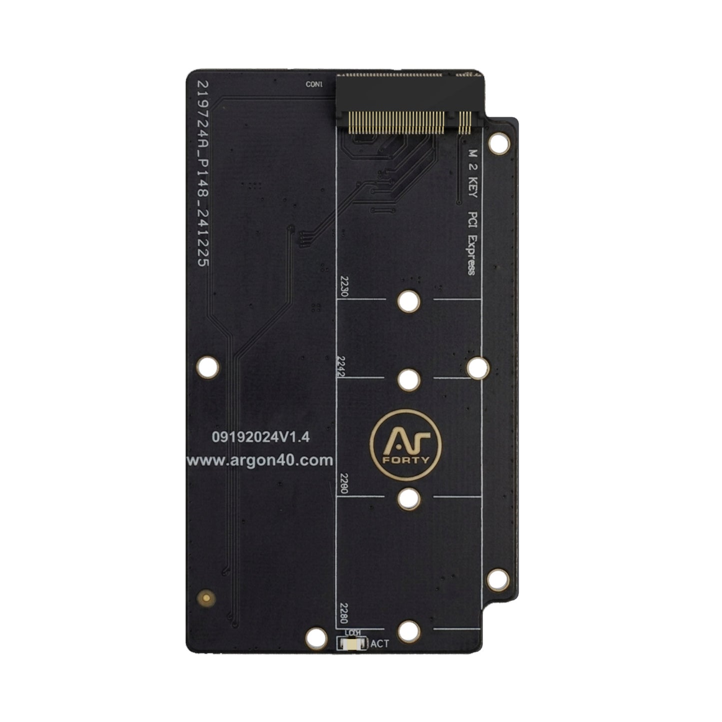 Argon ONE V5 M.2 NVME Expansion Board Only (SINGLE)