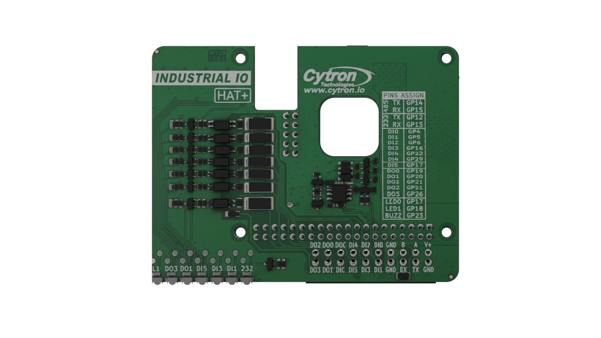 Cytron x Argon Industria Industrial IO HAT+ for Raspberry Pi 5 – Argon ...