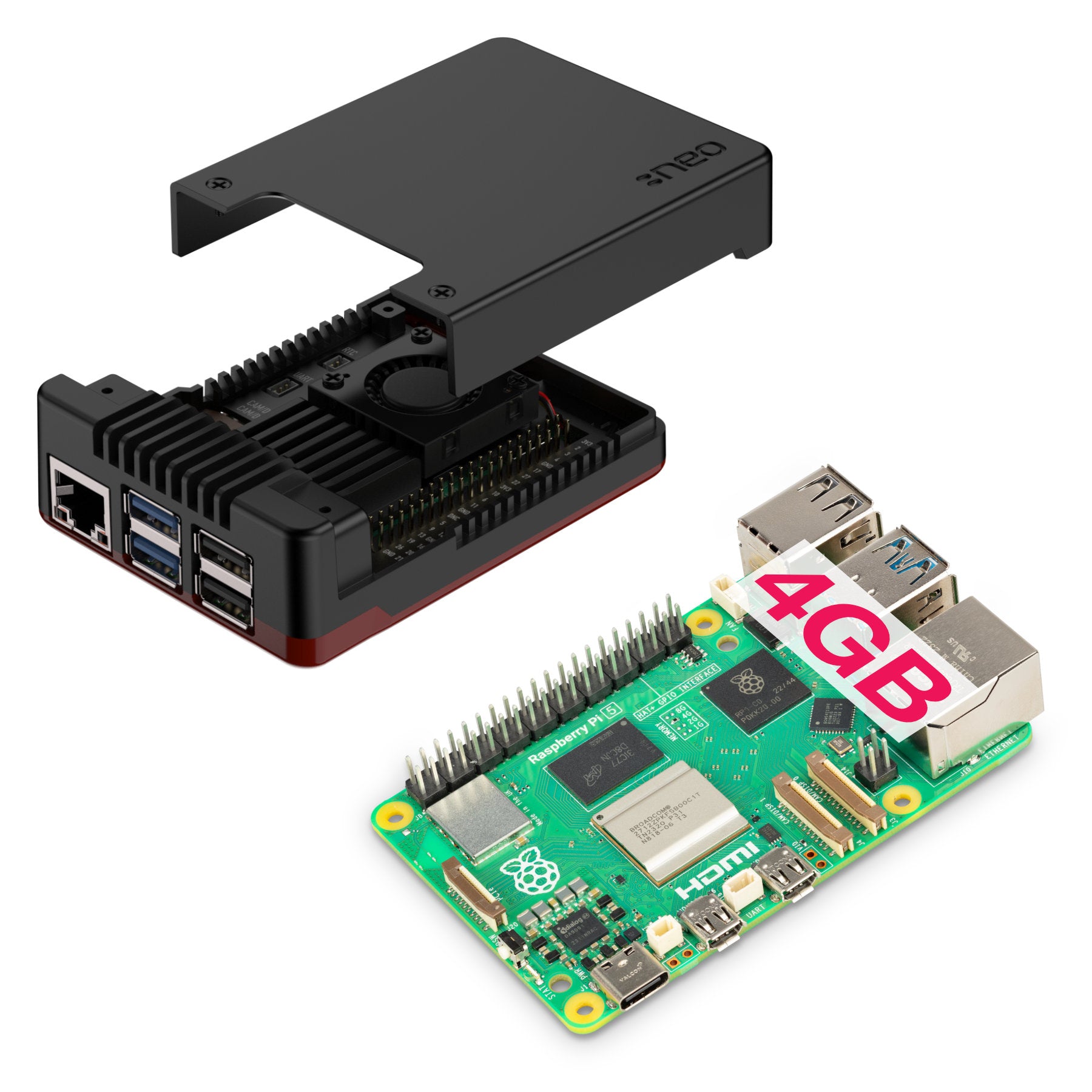 Argpn Raspberry Pi 4 Argon NEO 5 x Raspberry Pi 5 Kit – Argon 40 Designs
