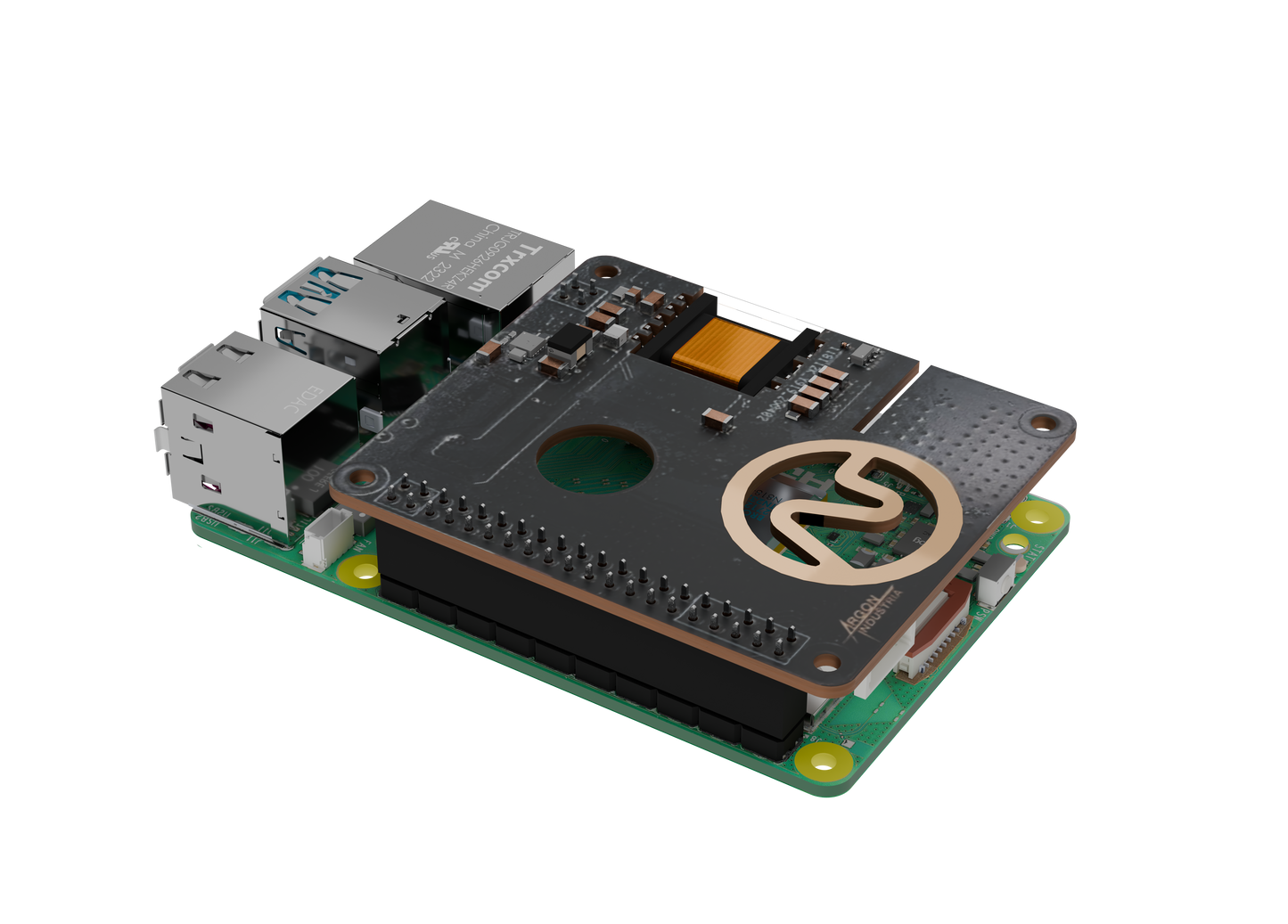Argon Industria PoE+ HAT