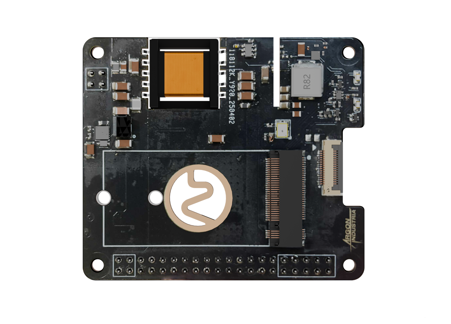 Argon Industria PoE+ HAT with M.2 NVME