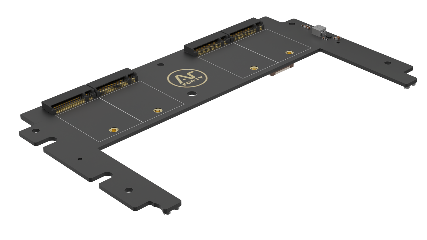Argon ONE V5 Quad M.2 NVME Expansion Board Only