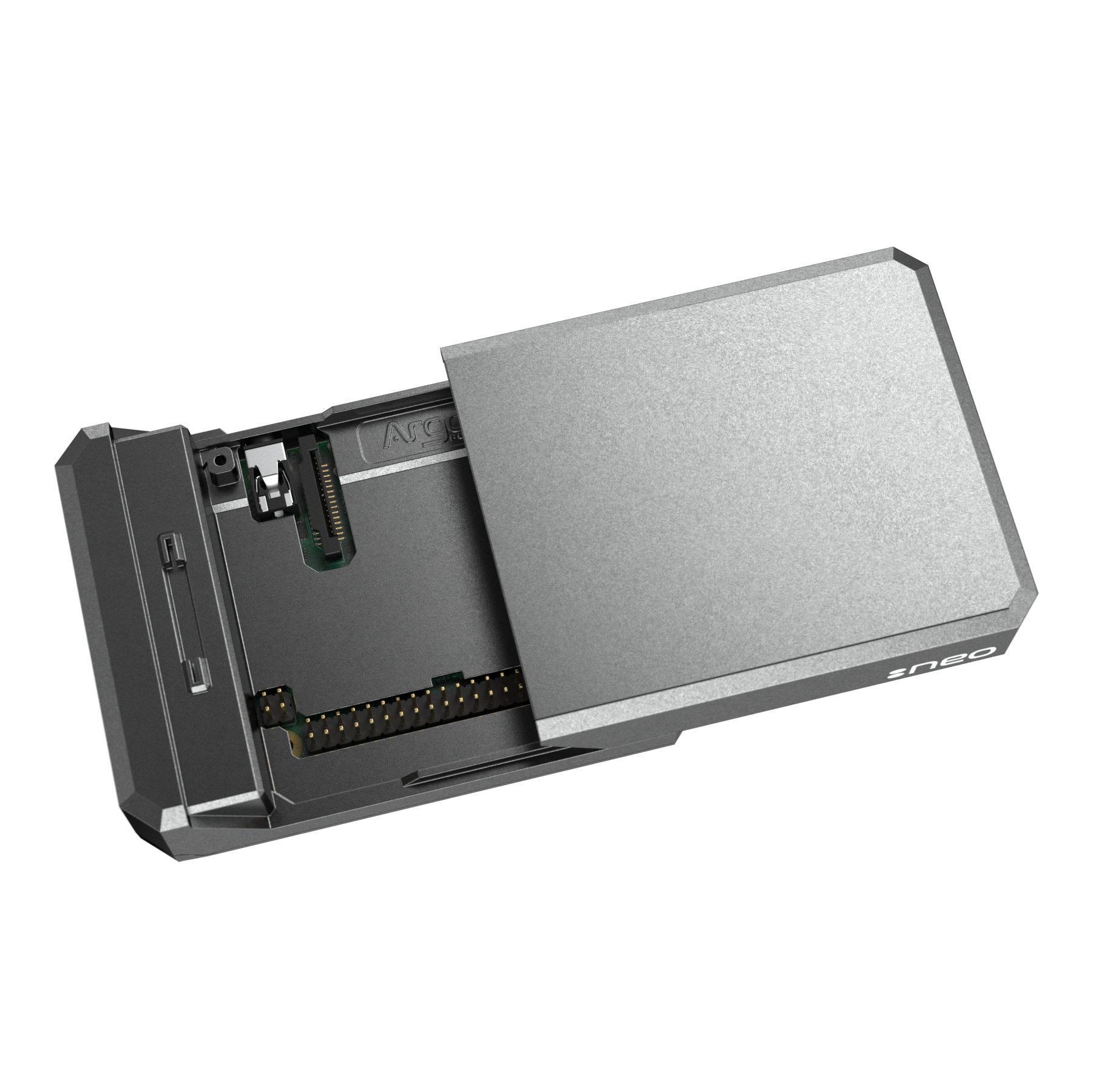 Argon Neo Raspberry Pi 4 Model B Heatsink Case | Supports Cooling Fan, Camera
