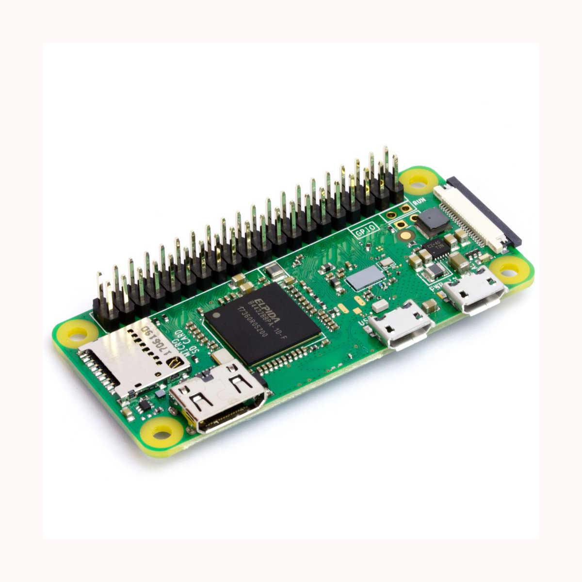 Raspberry Pi Zero W with Header Board – Argon 40 Technologies Web
